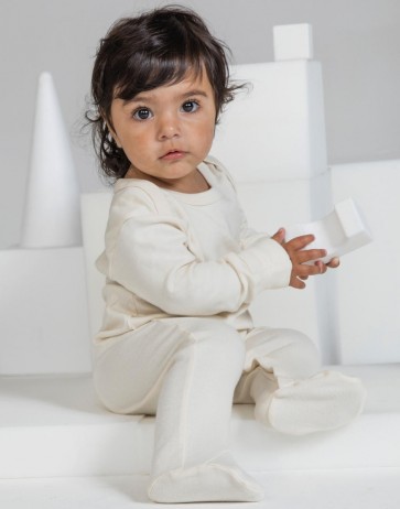 Organic Sleepsuit with Scratch Mitts