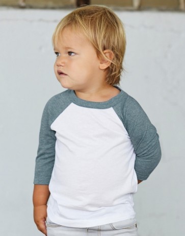 Toddler 3/4 Sleeve Baseball Tee