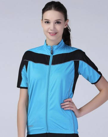 Ladies` Bike Full Zip Top