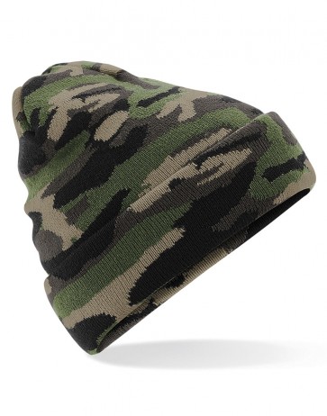 Camo Cuffed Beanie