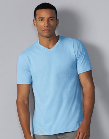 Premium Cotton Adult V-Neck T-Shirt