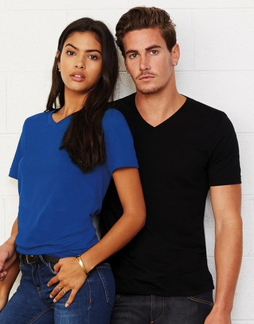 Unisex Jersey V-Neck T-Shirt