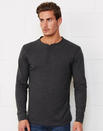Jersey Long Sleeve Henley