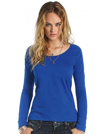 Ladies` Oval Neck Classic LS