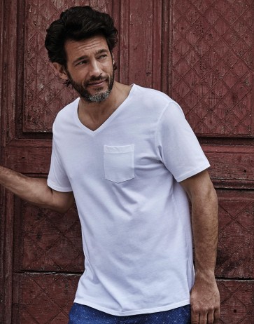 Luxury Pocket V-Tee