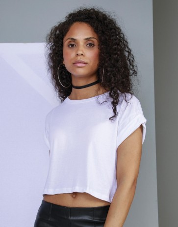 Women`s Organic Crop T