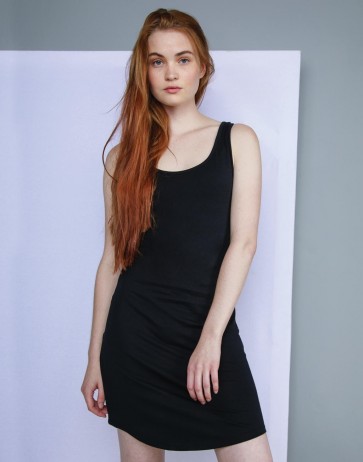 Curved Vest Dress