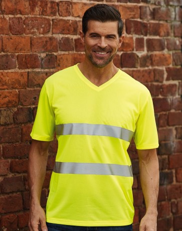 Fluo Super Light V-Neck T-Shirt