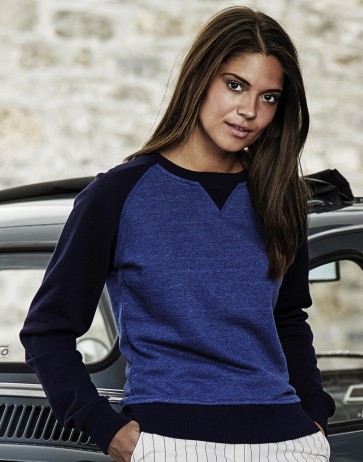 Ladies Urban Two-Tone Sweat