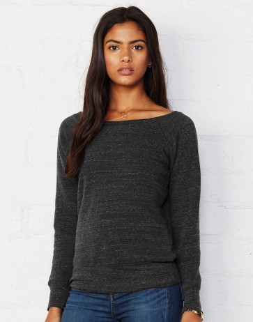 Sponge Fleece Wideneck Sweatshirt