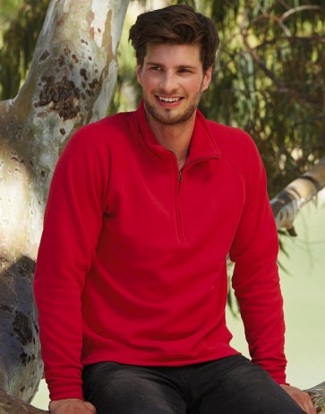 Zip Neck Sweat