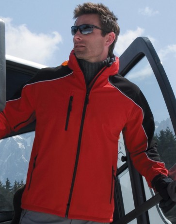 Ice Fell Hooded Softshell Jacket