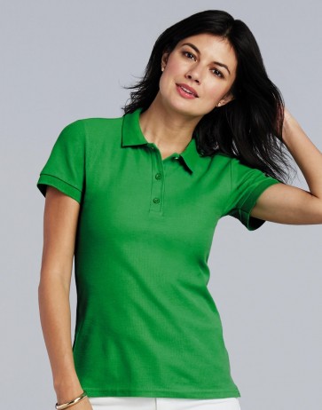Premium Cotton Ladies` Double Piqué Polo