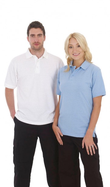 50/50 Heavyweight Pique Polo
