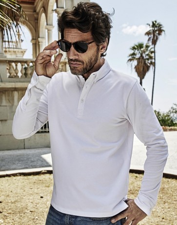 Fashion LS Luxury Stretch Polo