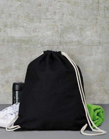 Cotton Drawstring Backpack