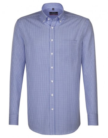 Seidensticker Modern Fit Check Shirt LS