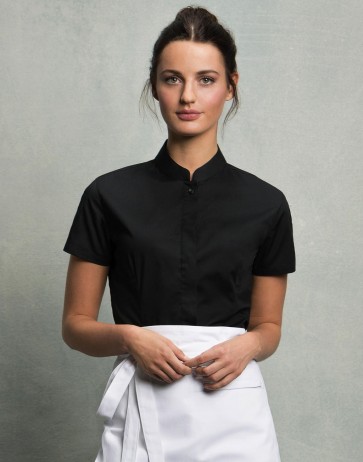 Bargear™ Mandarin Collar Shirt Lady
