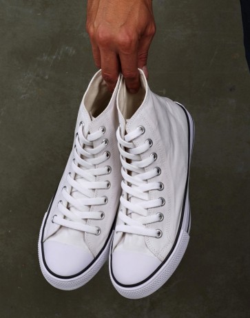 High Top Printable Canvas Shoe/Unisex