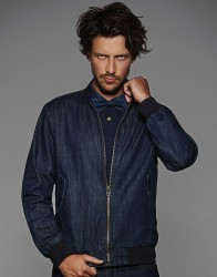 Denim Bomber Jacket- JMD14