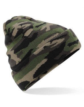 Camo Cuffed Beanie
