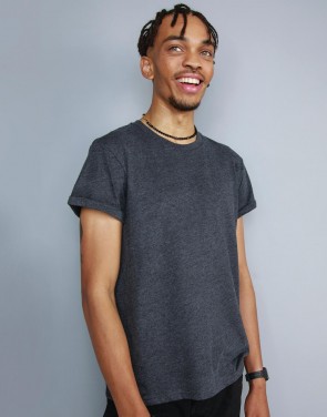 Men`s Organic Roll Sleeve T