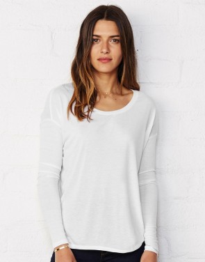 Flowy T-Shirt with 2x1 Sleeves