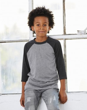 Youth 3/4 Sleeve Baseball Tee