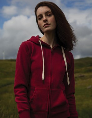 Ladies` Superstar Zip Through Hoodie