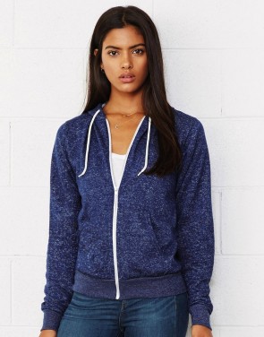 Unisex Poly-Cotton Full Zip Hoodie