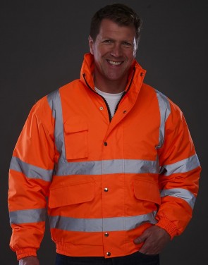 Fluo Bomber Sicherheitsjacke