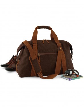 Vintage Canvas Weekender
