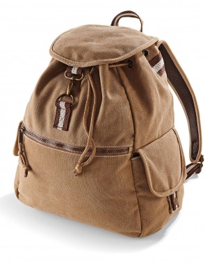 Vintage Canvas Rucksack