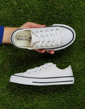 Low Top Printable Canvas Shoe/Junior